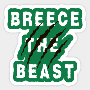 Breece the Beast Sticker